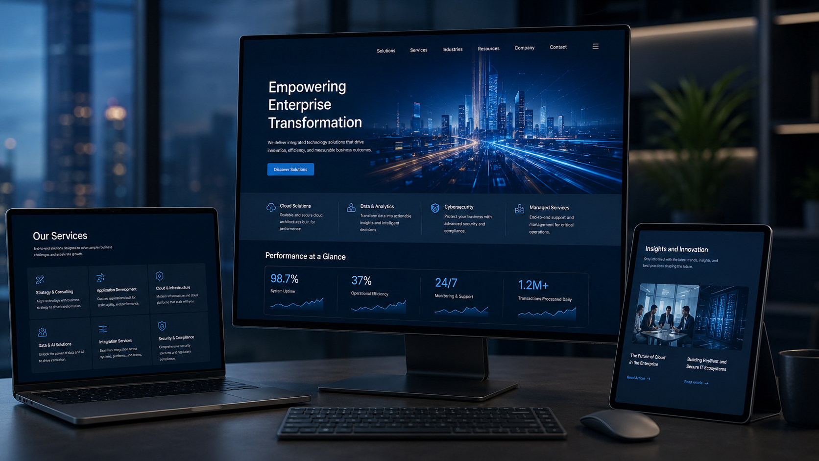 Websites and web platforms service image